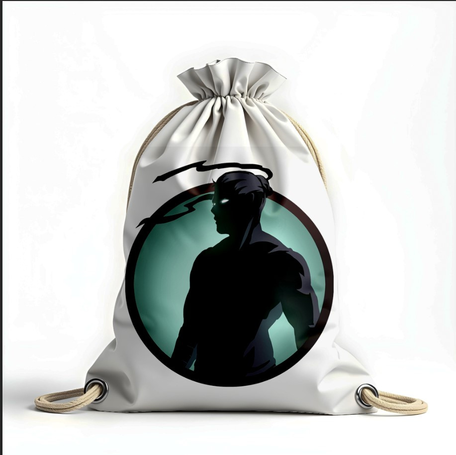 Рюкзак мішок з 3D принтом "Тінь відеогра заставка"