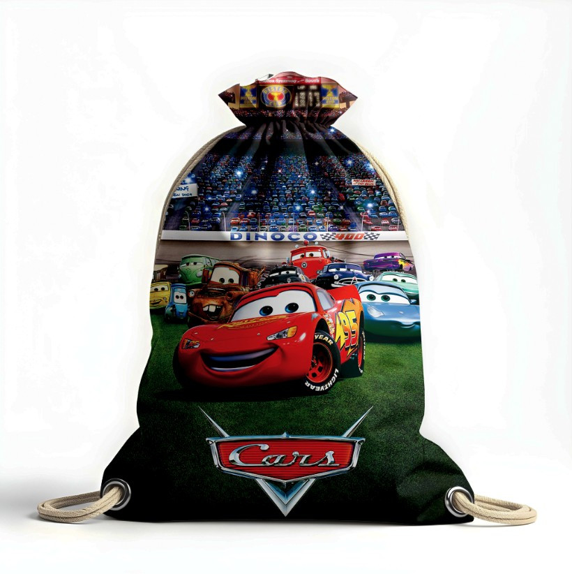 Рюкзак мішок з 3D принтом "Блискавка МакКвін авто мультик 6"