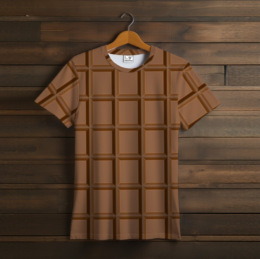 Футболка "Арт плитка шоколаду солодоші" ВСІ Розміри Преміум тканина