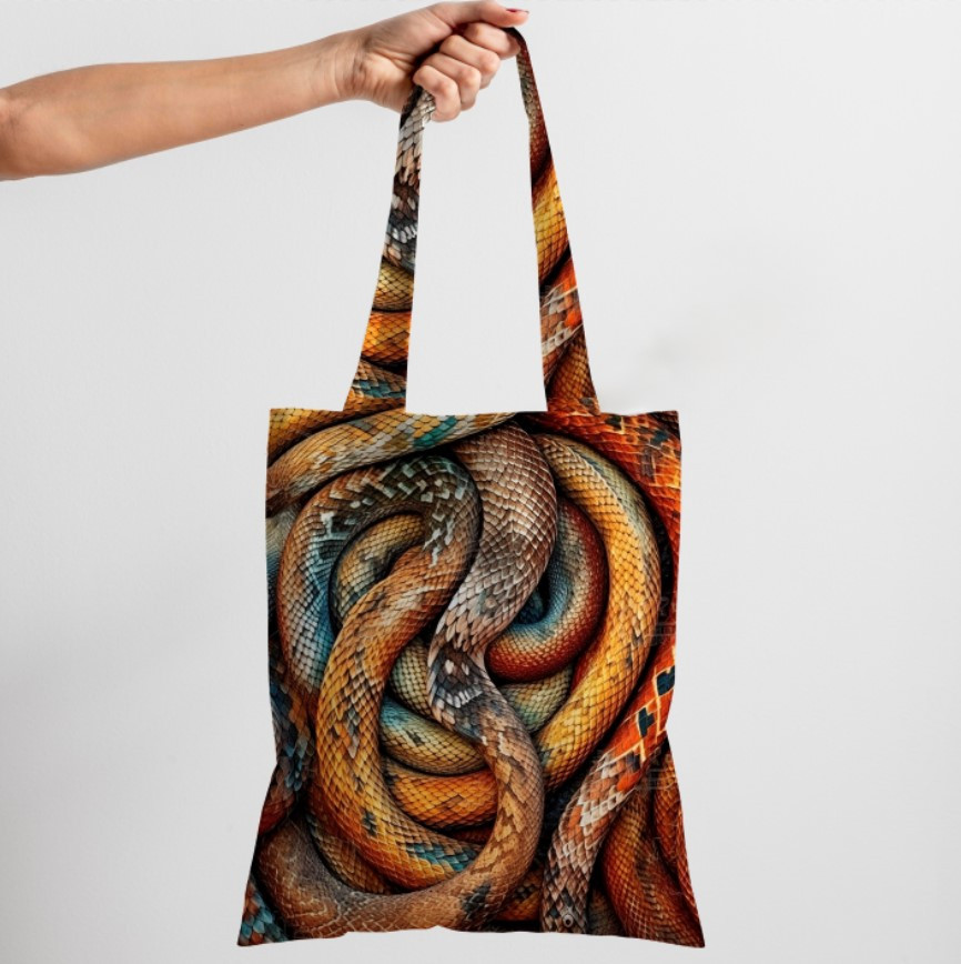 Сумка шопер Багато Змій