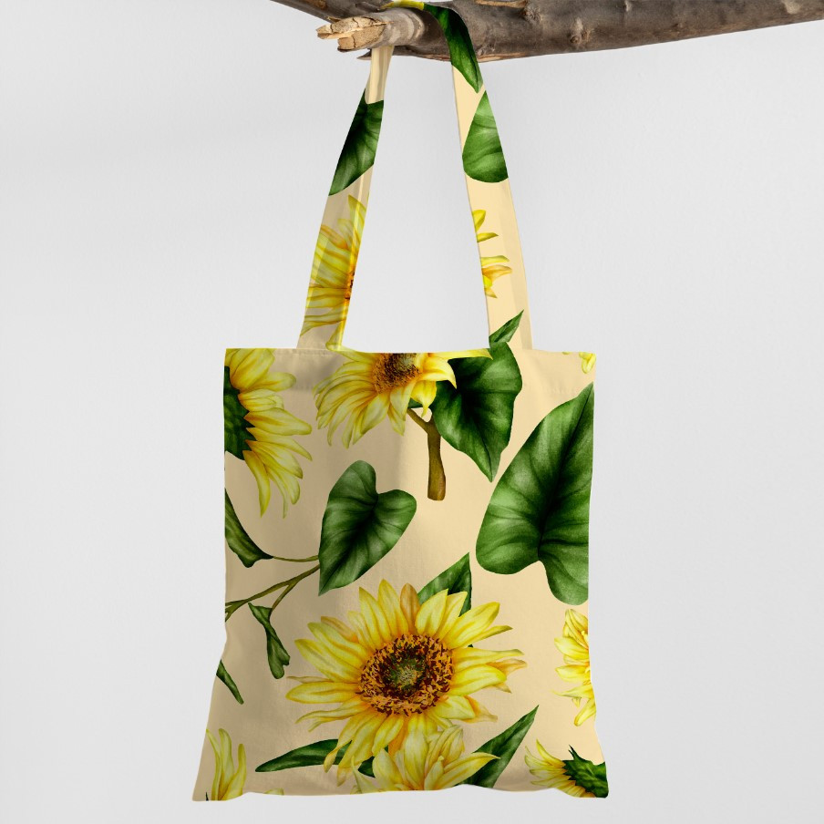 Сумка шопер Соняшник Акварель