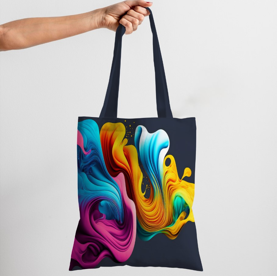 Сумка шопер Еко Модерн Хвиля Фарб