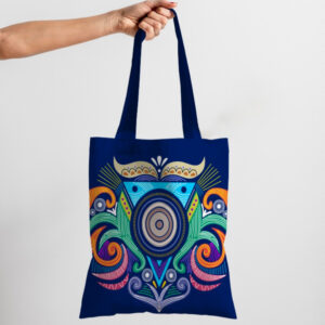 Сумка шопер Еко Кольоровий Орнамент Етнічний Стиль