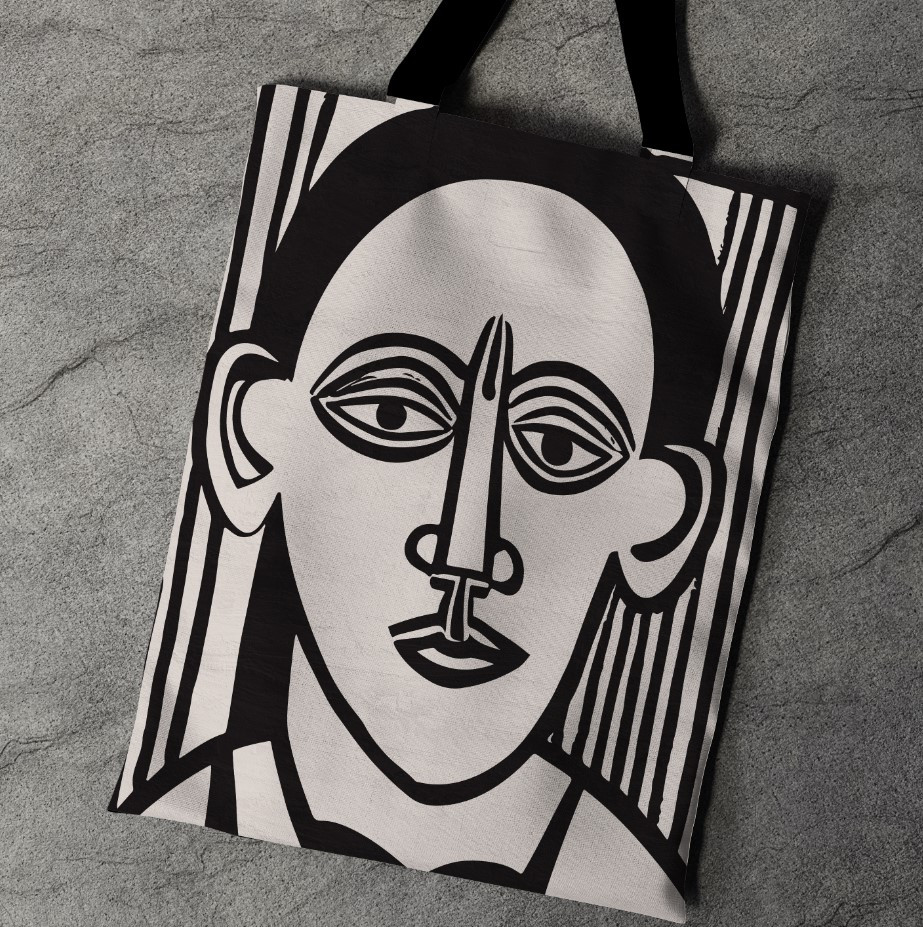 Сумка шопер Еко Картина Пікасо Людина Модерн Арт Чоловік
