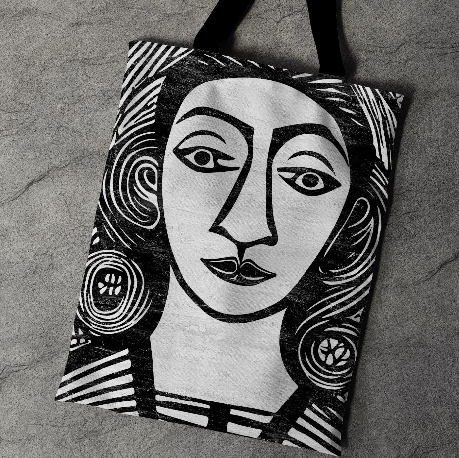 Сумка шопер Еко Картина Пікасо Людина Модерн Арт