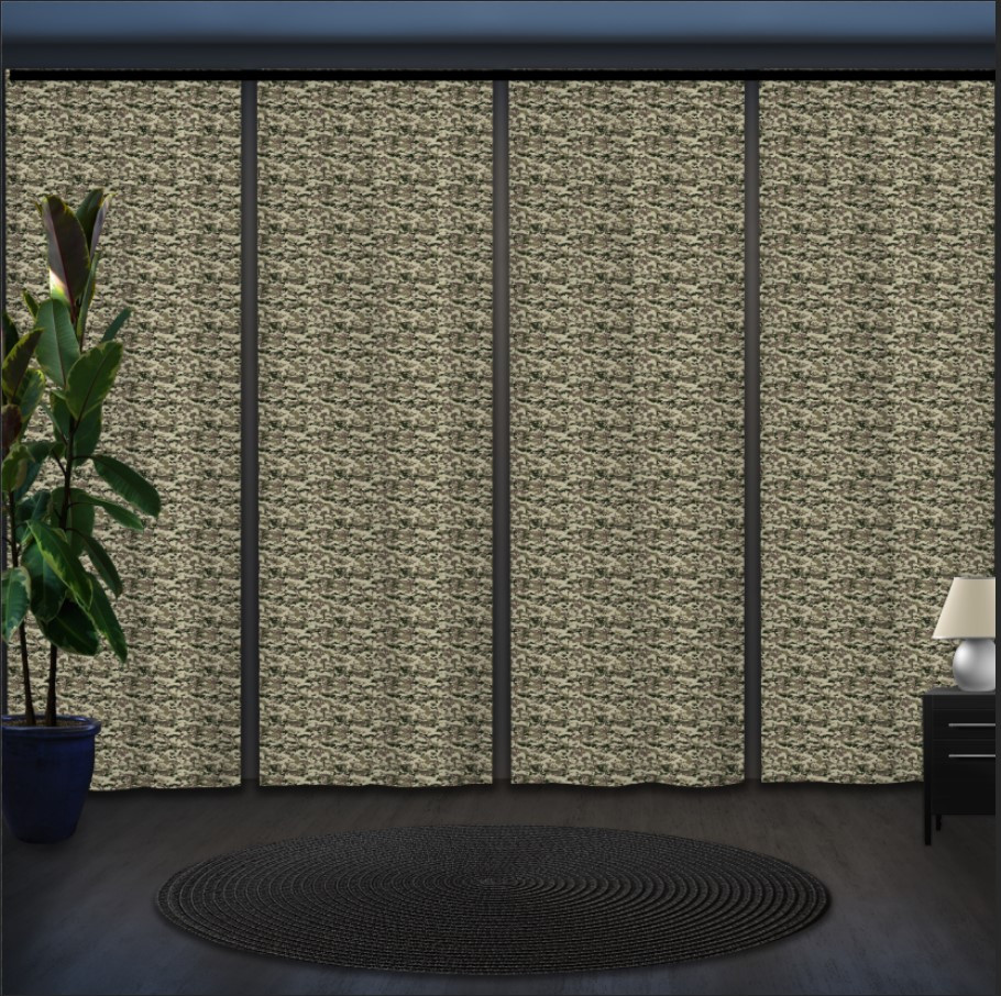 Комплект штор панельних з 4 х штук "Піксель"