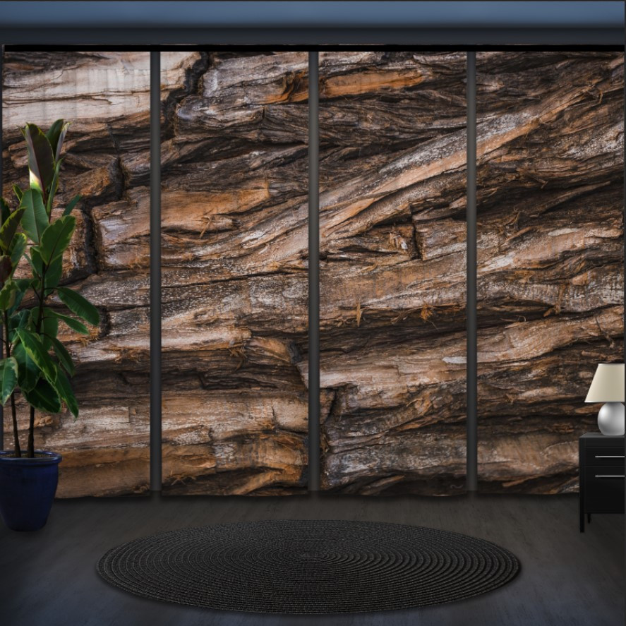 Комплект штор панельних кора "Дерева"