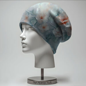 Шапка з 3D принтом "Рожеві ніжні гарні квіти" ВСІ Розміри