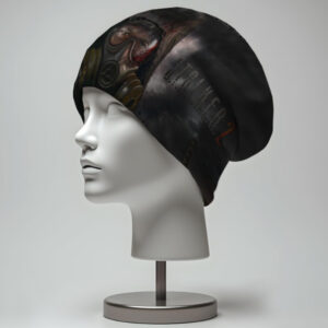 Шапка з 3D принтом "Сталкер Stalker 2 гра Протигаз лого 1" ВСІ Розміри