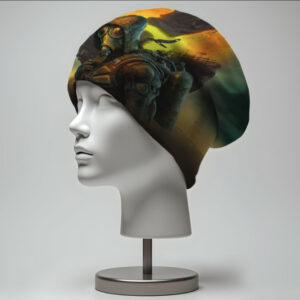 Шапка з 3D принтом "Сталкер Stalker гра Протигаз лого" ВСІ Розміри