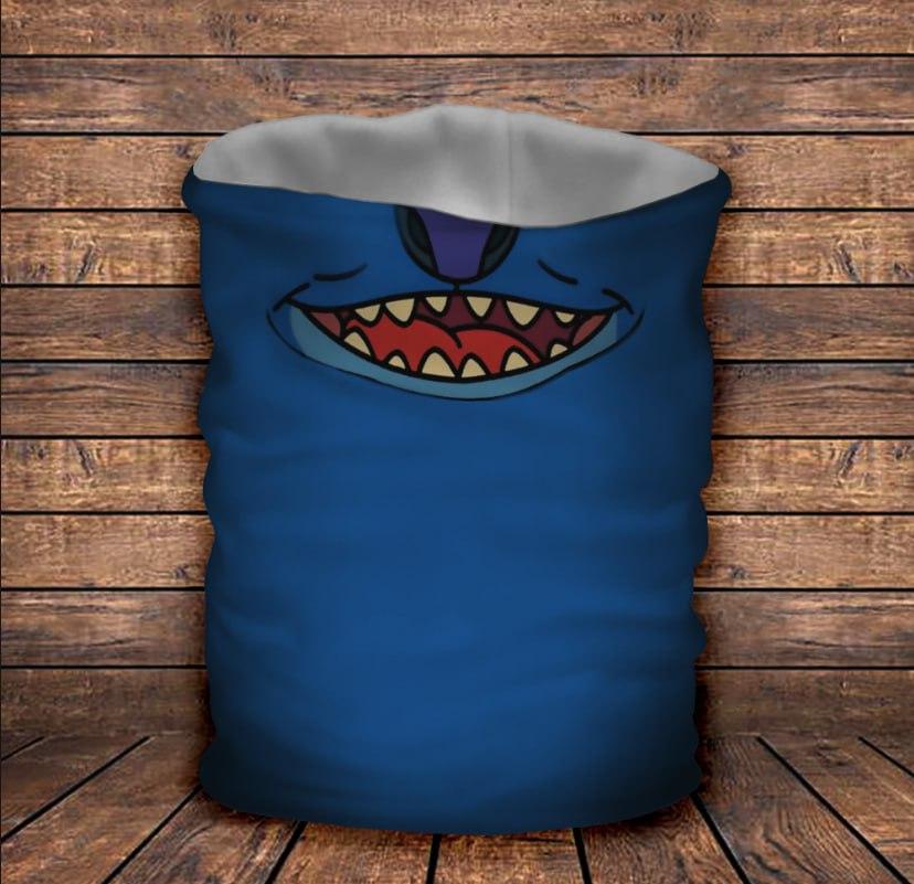 Баф з 3D принтом Стіч мультик ВСІ Розміри