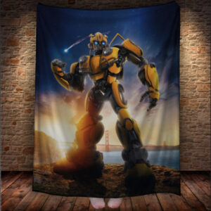 Плед "Бамблбі трансформер робот фільм" 150х200 см.