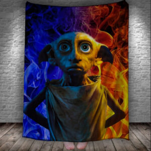 Плед "Доббі Гаррі Поттер постер заставка персонажі Harry Potter" 150х200 см.