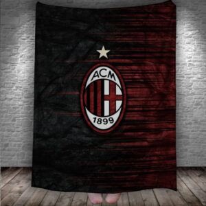 Плед "Мілан Футбол Клуб Емблема" 150х200 см.