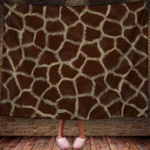 Плед "Текстура Хутра Вовна Тварин Коричнева" 150х200 см.