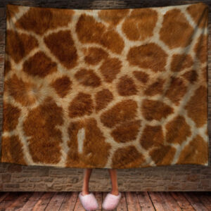 Плед "Текстура Хутра Вовна Тварин Коричнева 1" 150х200 см.