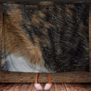 Плед "Текстура Хутра Вовна Тварин Кота" 150х200 см.