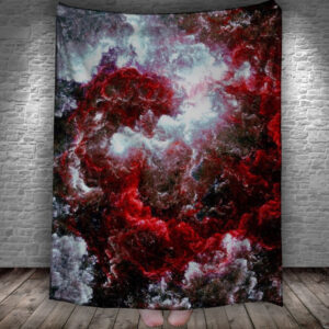 Плед "Фарби Туманність Дим Всесвіт Космос" 150х200 см.