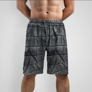 Шорти з принтом "Шкіра тварини чорна" ВСІ Розміри