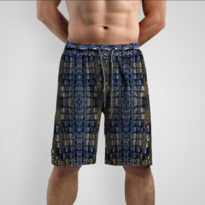 Шорти з принтом "Шкіра рептилії крокодила" ВСІ Розміри