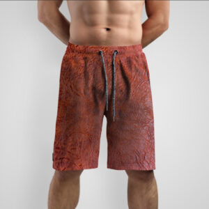 Шорти з принтом "Шкіра помаранчева тварини" ВСІ Розміри