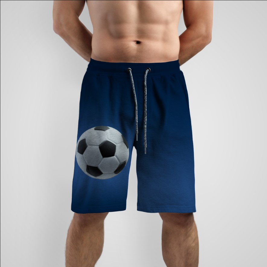 Шорти з принтом "Футбольний м'яч спорт" ВСІ Розміри