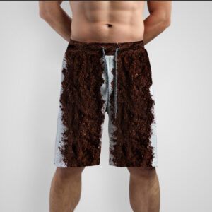 Шорти з принтом "Стильні грунт земля прикольні" ВСІ Розміри