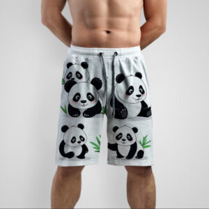 Шорти з принтом "Малюнки панд арт прикольні 1" ВСІ Розміри
