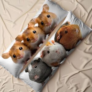 Дакімакура подушка обіймашка "Миші шиншили милі прикольні гризуни"