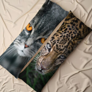 Дакімакура подушка обіймашка "Кіт британець леопард погляди"