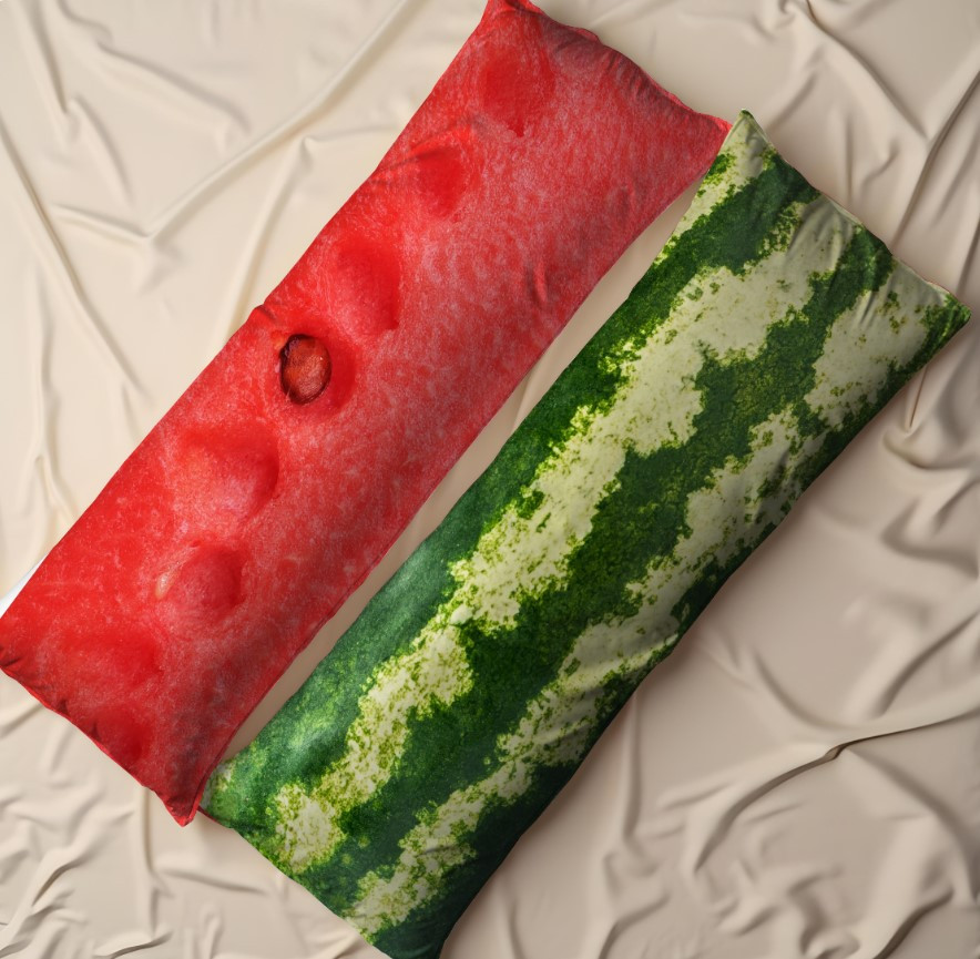 Дакімакура подушка обіймашка "Кавун м'якоть корка"