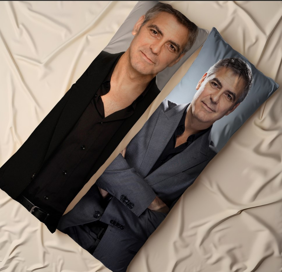 Дакімакура подушка обіймашка "Джорж Клуні актор зірка кіно"