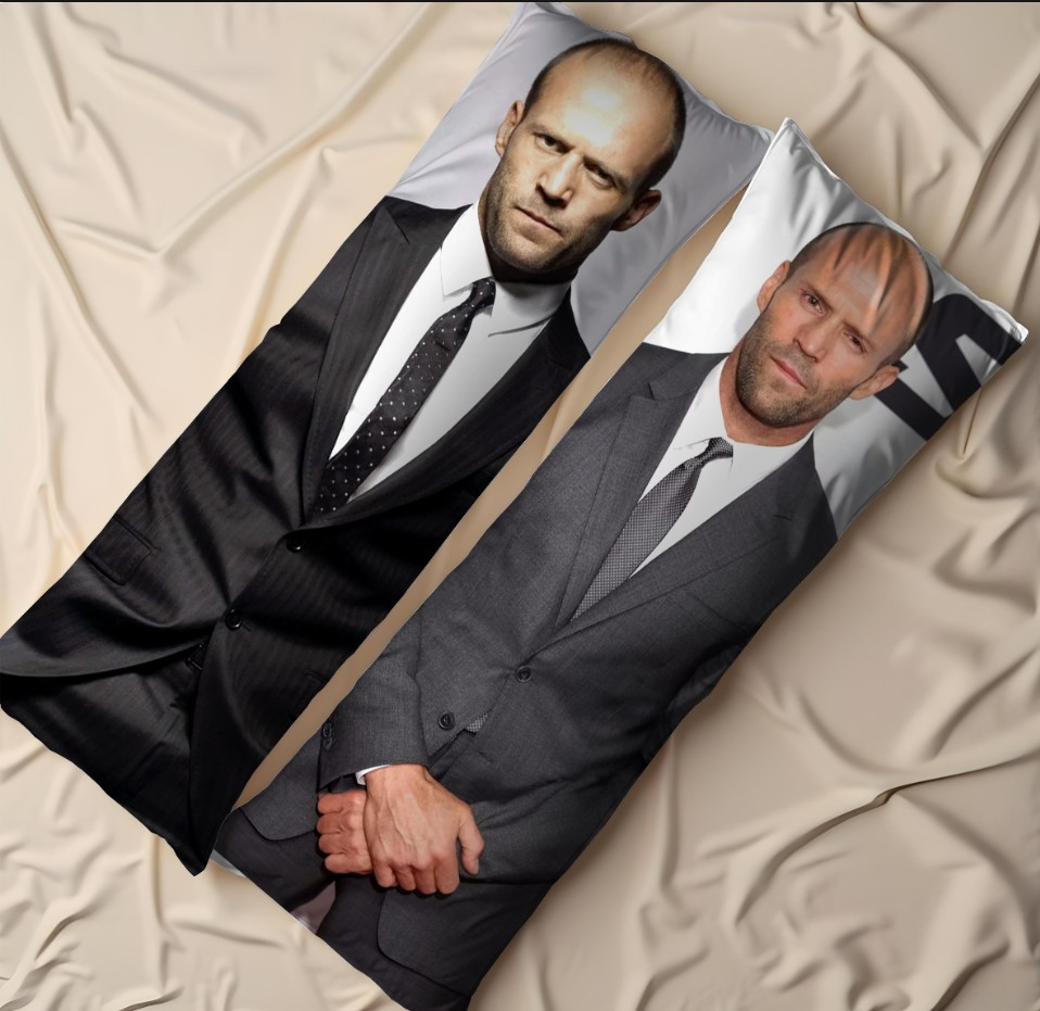 Дакімакура подушка обіймашка "Джейсон Стейтем актор зірка кіно 1"