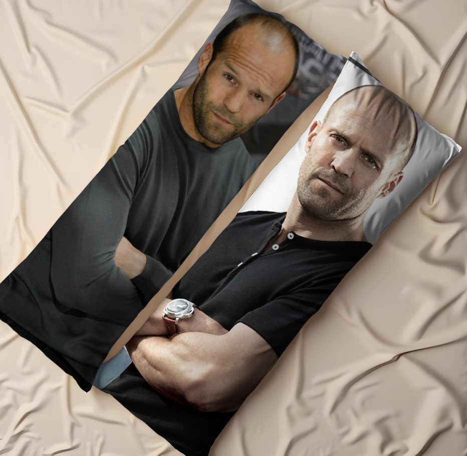 Дакімакура подушка обіймашка "Джейсон Стейтем актор зірка кіно"