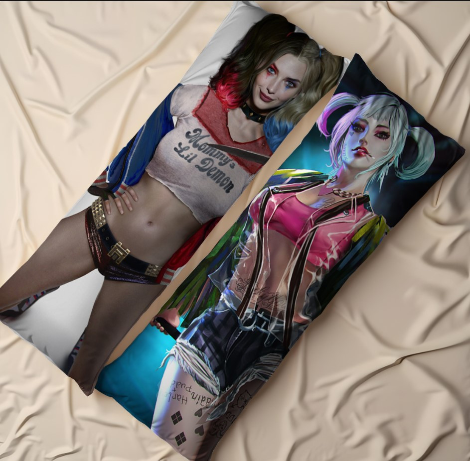Дакімакура подушка обіймашка "Арт Харлі Квін аніме 2"