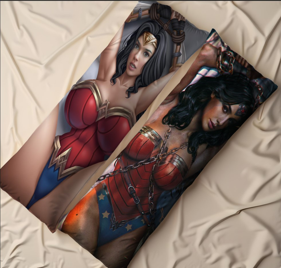 Дакімакура подушка обіймашка "Арт аніме чудо жінка супергерой"