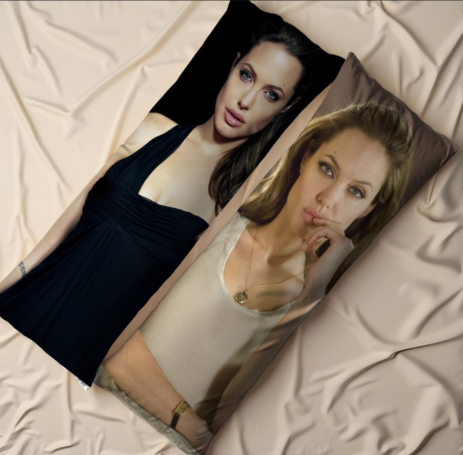 Дакімакура подушка обіймашка "Анджеліна Джолі акторка кіно"