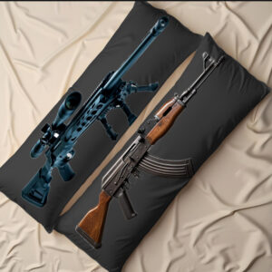 Дакімакура подушка обіймашка "Автомат снайперська гвинтівка ак зброя"