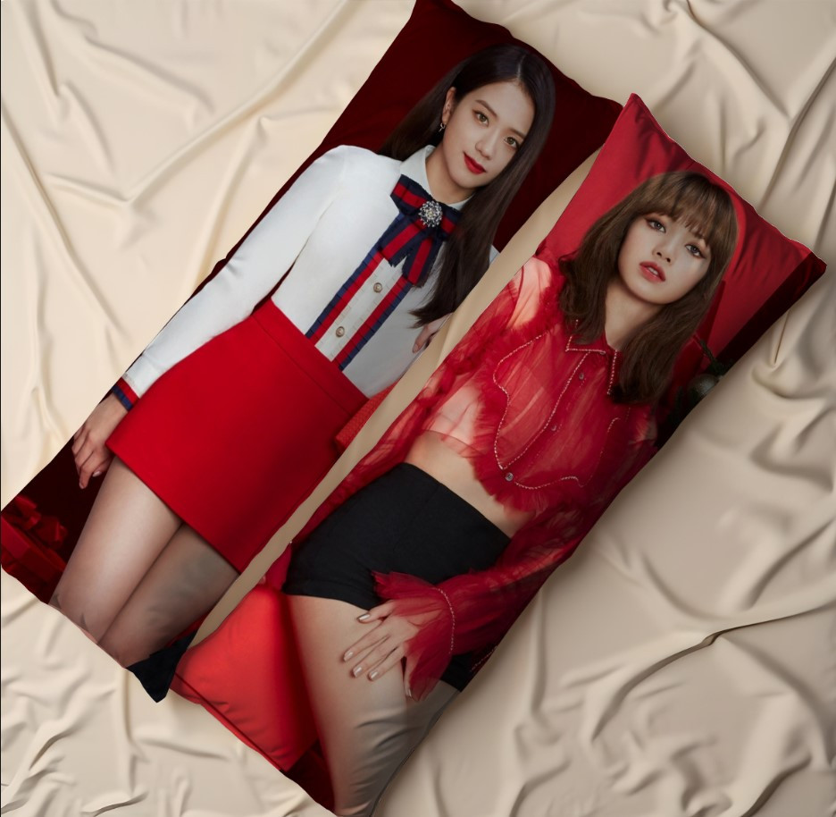 Дакімакура подушка обіймашка "BLACKPINK Блекпінк музика гурт дівчина"