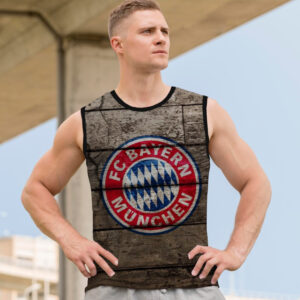 Майка футболка безрукавка "Баварія емблема футбол лого 2" ВСІ Розміри Преміум тканина