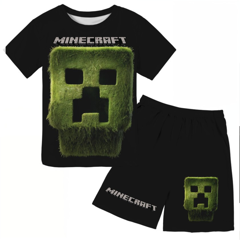 Костюм футболка + шорти Майнкрафт Кіно Кріпер ВСІ Розміри Преміум тканина