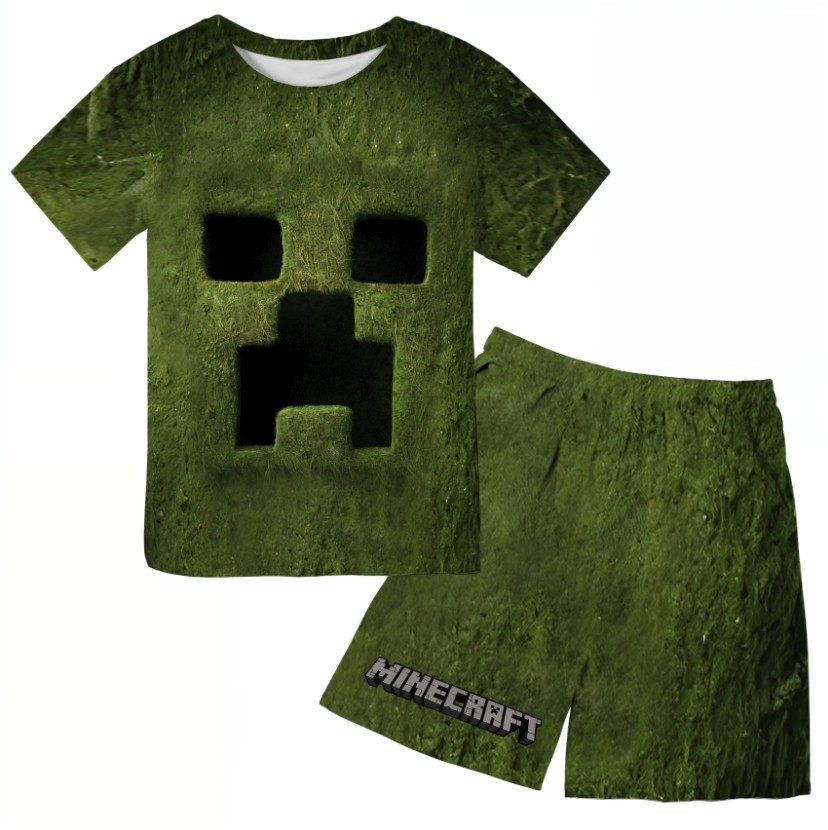 Костюм футболка + шорти Майнкрафт Кіно Кріпер ВСІ Розміри Преміум тканина