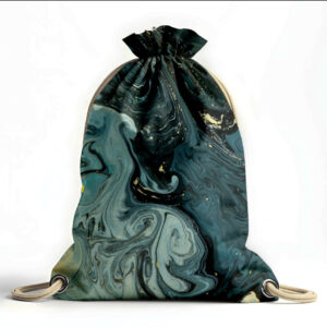 Рюкзак мішок "Абстрактна текстура фарб мармур"