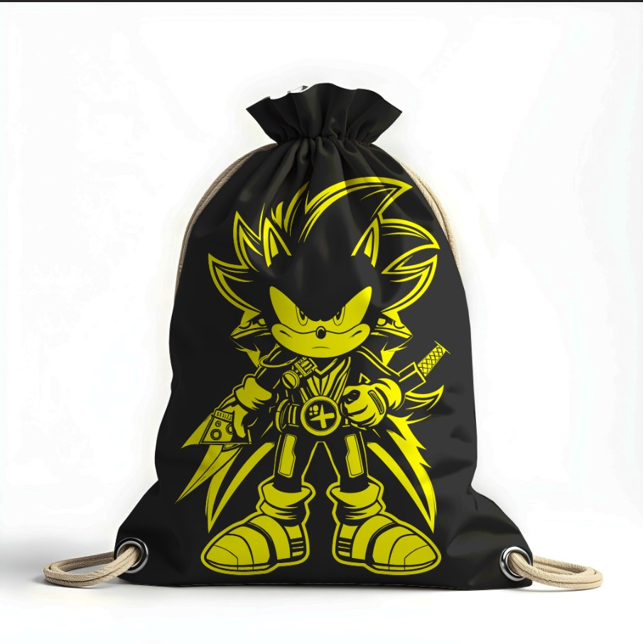 Рюкзак мішок "Sonic Сонік їжак гра 1"