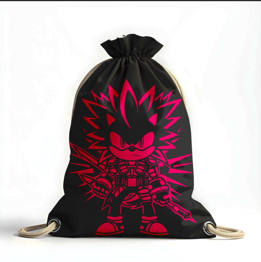 Рюкзак мішок "Sonic Сонік їжак гра"