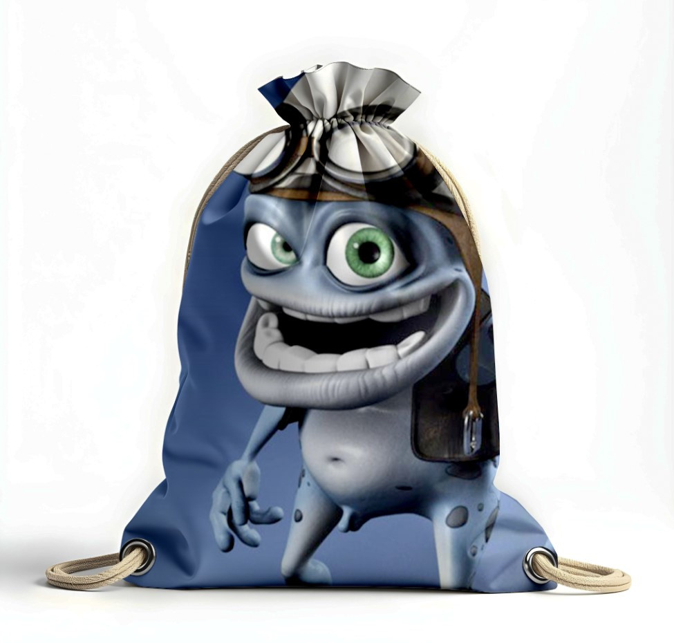 Рюкзак мішок "Crazyfrog Крейзі Фрог скажена жаба"