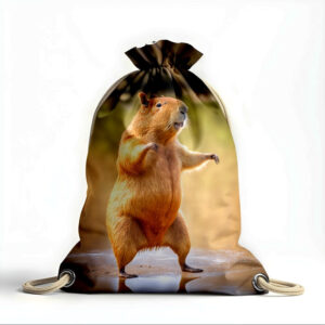 Рюкзак мішок "Капібара мила стоїть"