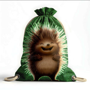 Рюкзак мішок "Їжак маленький прикольний погляд мульт тварина усмішка"