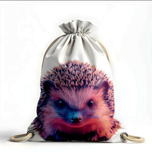 Рюкзак мішок "Їжак маленький прикольний погляд"