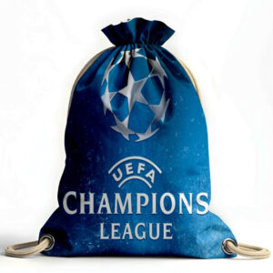 Рюкзак мішок "Емблема Ліга чемпіонів футбол арт"